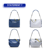 Tas Tote NIID S7 / Biru Laut/Putih 