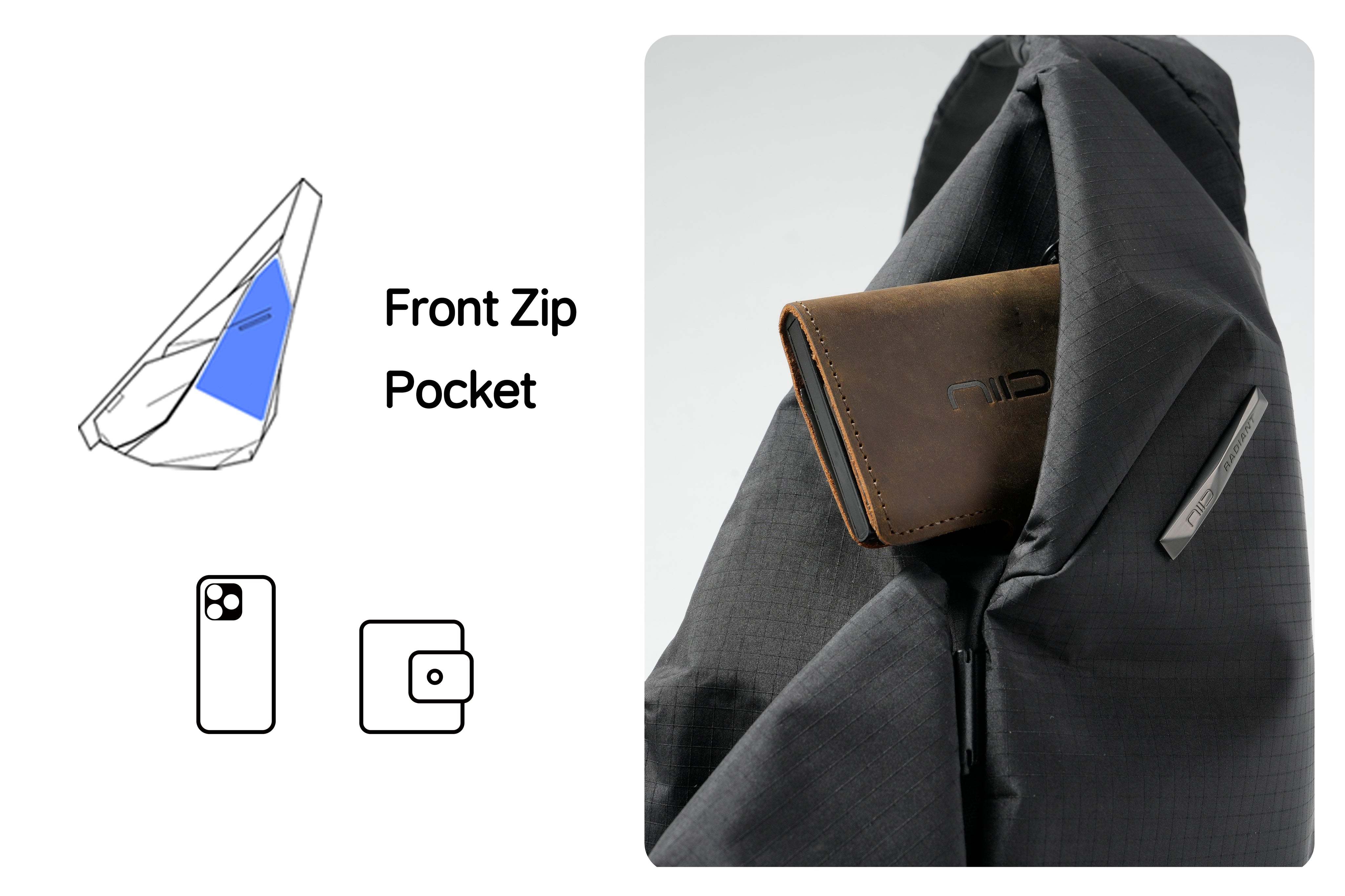 Radiant R2 Everyday Sling Bag