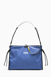 Tas Tote NIID S7 / Biru Laut/Putih 