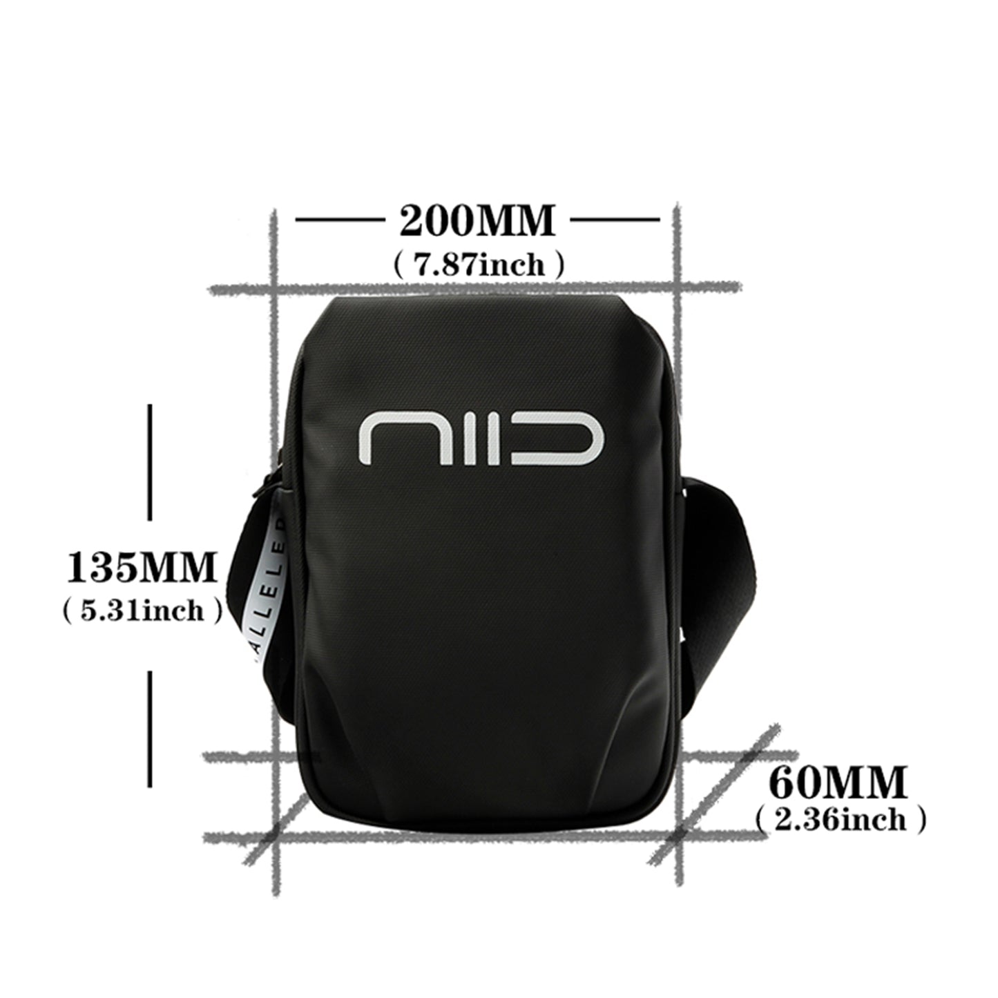 NIID Statements S2 Mini Sling Bag Red